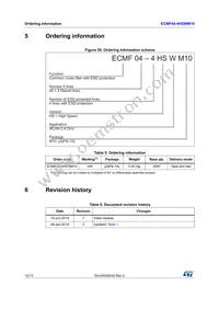 ECMF04-4HSWM10 Datasheet Page 12