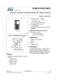 ECMF2-0730V12M12 Datasheet Cover