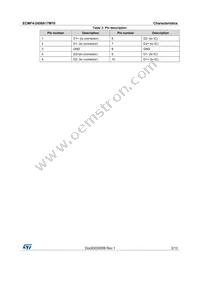 ECMF4-2450A17M10 Datasheet Page 3
