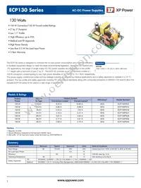 ECP130PS28 Datasheet Cover