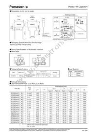 ECQ-E2A474MW Datasheet Page 2