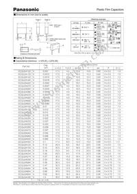 ECQ-U2A824MV Datasheet Page 2
