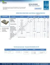 ECS-2532HS-440-3-G Datasheet Cover