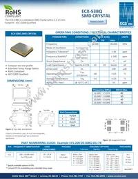 ECS-300-18-30BQ-DS Datasheet Cover