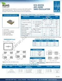 ECS-3225Q-33-240-DP-TR Datasheet Cover