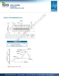 ECS-.327-12.5-1210B-N-TR Datasheet Page 2