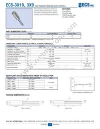 ECS-327-18-9-F Datasheet Cover