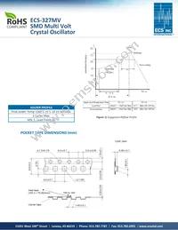 ECS-327MV-CN-TR Datasheet Page 2