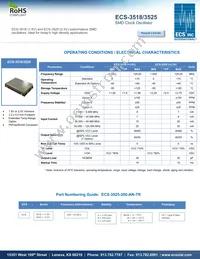 ECS-3518-250-AN Datasheet Cover