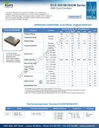 ECS-3953M-480 Datasheet Cover