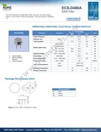 ECS-D480A Datasheet Cover