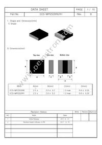 ECS-MPI2520R1-6R8-R Datasheet Page 2