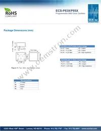 ECS-P85-BX Datasheet Page 2