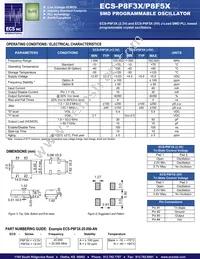 ECS-P8F5-B Datasheet Cover