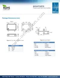 ECS-UPO-5X7-2 Datasheet Page 2