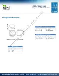 ECS-UPO-8PINX Datasheet Page 2