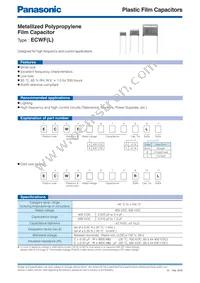 ECW-F6233HL Datasheet Cover