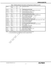 EDB2432BCPE-8D-F-D Datasheet Page 11