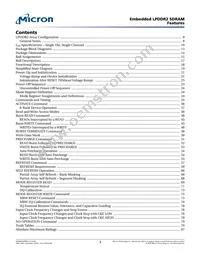 EDB4416BBBH-1DIT-F-R Datasheet Page 3