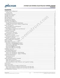 EDB8164B4PT-1DAT-F-R Datasheet Page 3