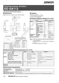 EE-SA113 Datasheet Cover