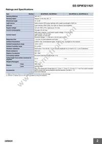 EE-SPW321-A Datasheet Page 2