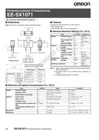 EE-SX1071 Datasheet Cover