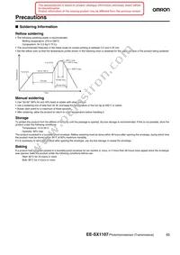 EE-SX1107 Datasheet Page 4