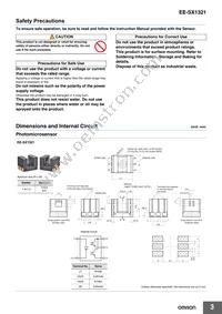 EE-SX1321 Datasheet Page 3