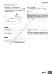 EE-SX1330 Datasheet Page 5