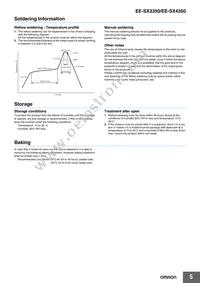 EE-SX3350 Datasheet Page 5