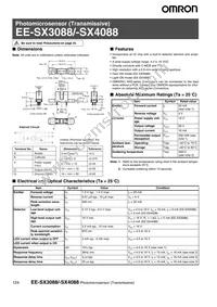 EE-SX4088 Datasheet Cover