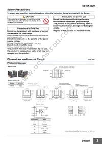 EE-SX4320 Datasheet Page 3