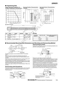 EE-SX460-P1 Datasheet Page 2