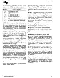 EE80C51FA24SF88 Datasheet Page 5