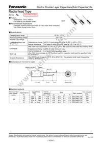 EEC-A0EL106 Datasheet Cover