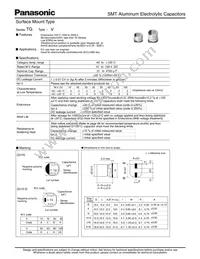 EEE-TG1A152UQ Datasheet Cover