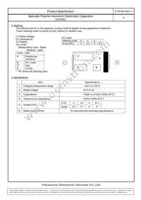 EEF-CX0E331XR Datasheet Page 7