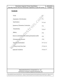 EEF-WA1D151P Datasheet Page 2