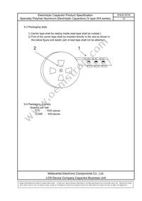 EEF-WA1D151P Datasheet Page 14