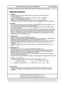 EEF-WA1D151P Datasheet Page 17