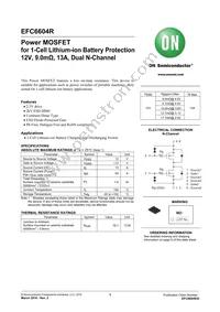 EFC6604R-TR Datasheet Cover