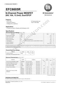 EFC6605R-TR Datasheet Cover