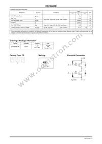 EFC6605R-TR Datasheet Page 2