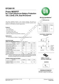 EFC6611R-TF Datasheet Cover