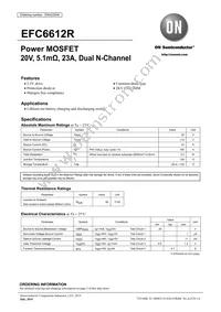 EFC6612R-TF Datasheet Cover