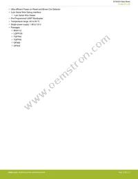 EFM32G232F64-QFP64 Datasheet Page 3
