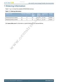 EFM32HG322F32G-A-QFP48R Datasheet Page 2