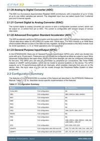 EFM32HG350F32G-A-CSP36R Datasheet Page 6