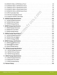 EFM32TG11B520F128GQ48-A Datasheet Page 9